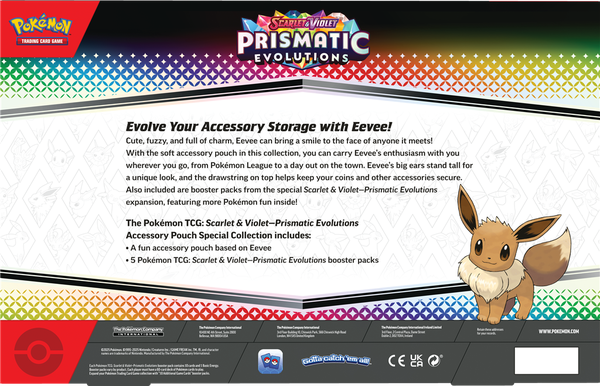 Pokémon - Prismatic Evolutions Pouch Box