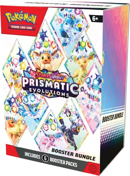 Pokémon - Prismatic Evolutions Booster Bundle ( 6 pack )