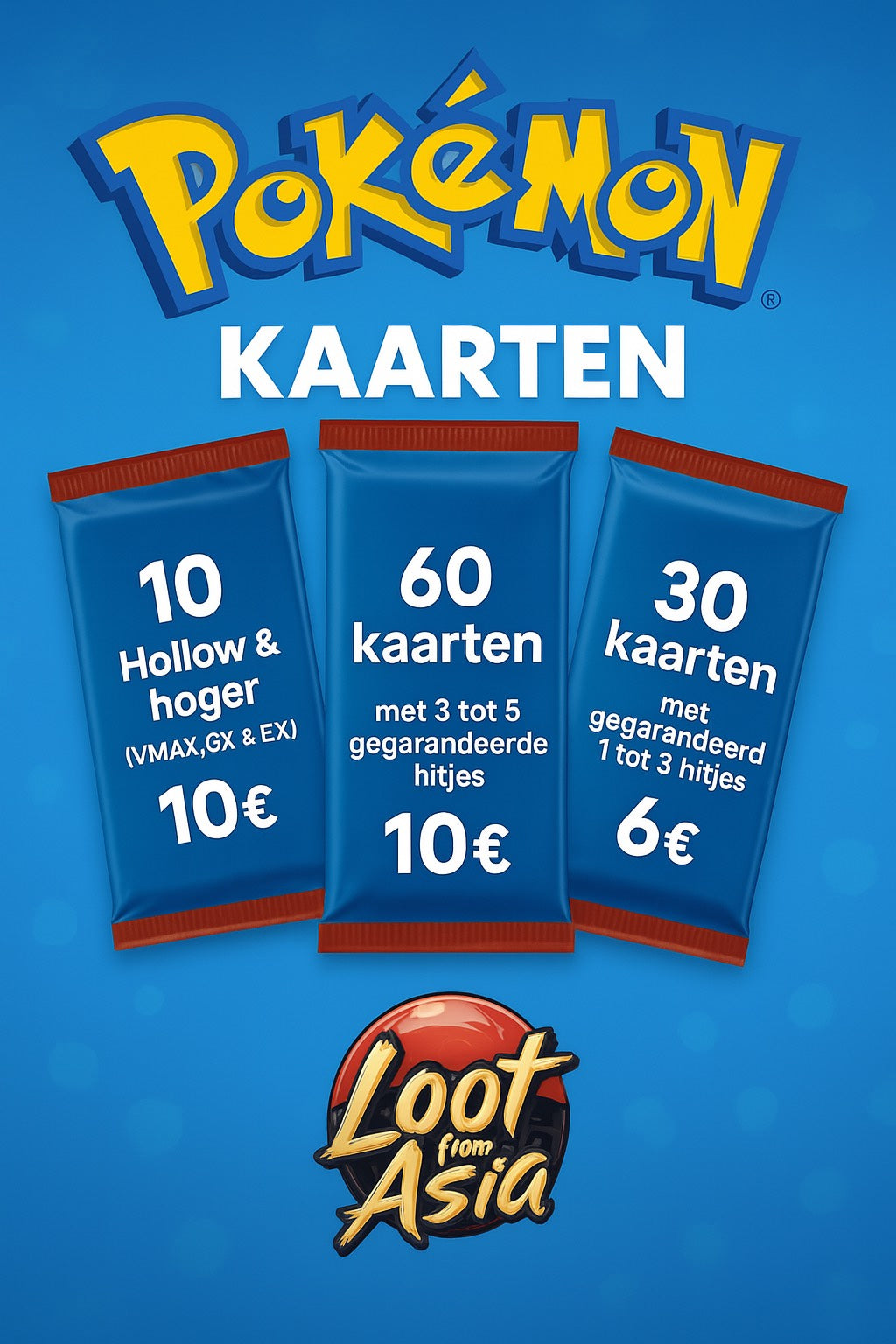Mystery pack 10 hitjes!