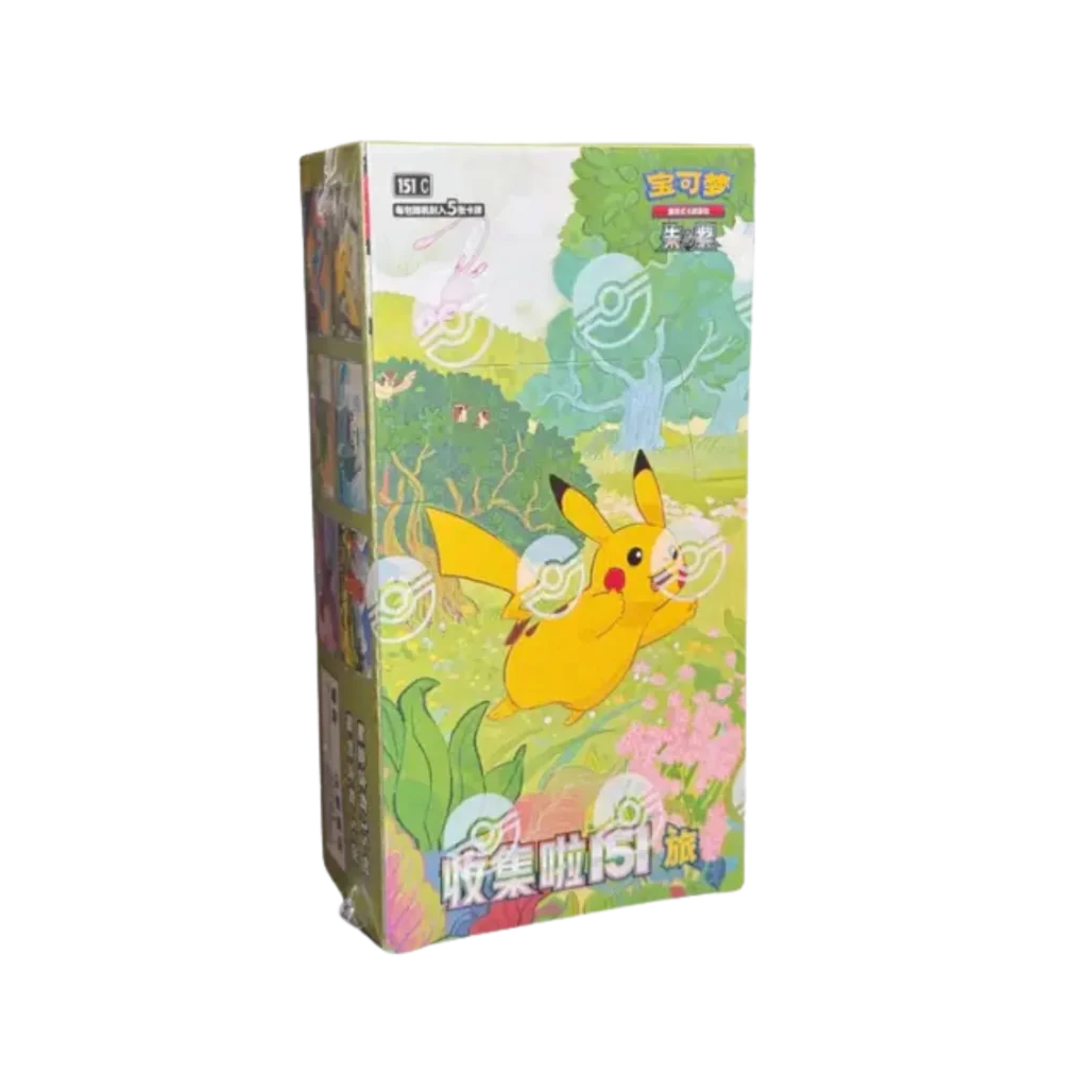 Pokémon 151-C Collect 151 Journey Booster Box CHINA