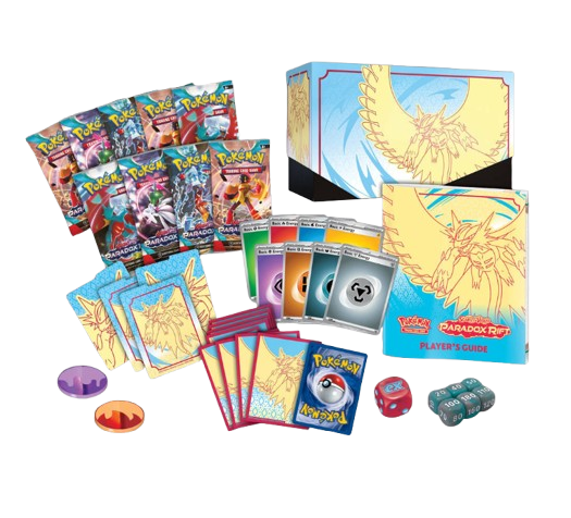 Pokémon - Paradox Rift Iron Vialant & Roaring Moon COMBO-SET Elite Trainer Box ( ETB )