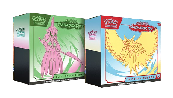 Pokémon - Paradox Rift Iron Vialant & Roaring Moon COMBO-SET Elite Trainer Box ( ETB )